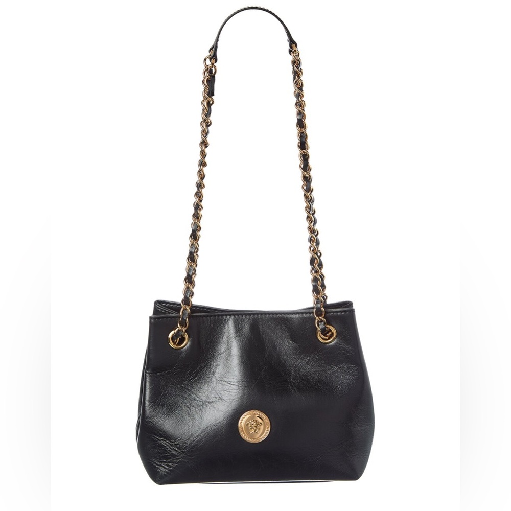Versace Medusa Black and Gold Shoulder Bag
